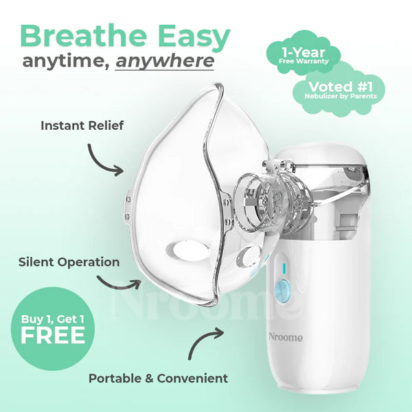 Nroome 2.0 Breathe Easy, Anytime, Anywhere