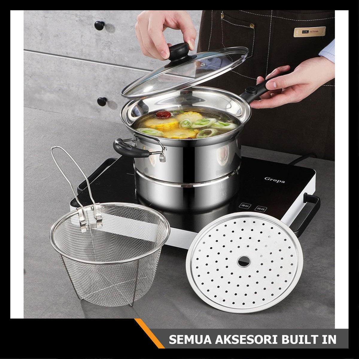 Periuk 4 in 1
